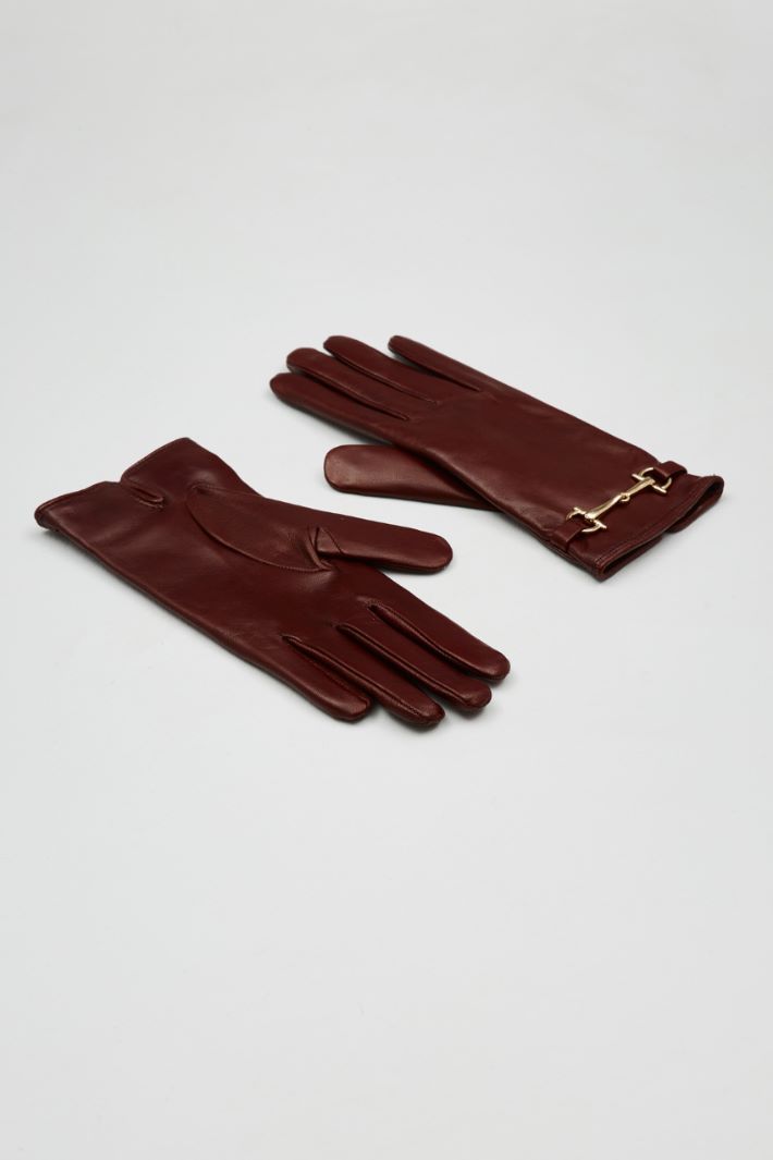 Gloves with clamp Intrend