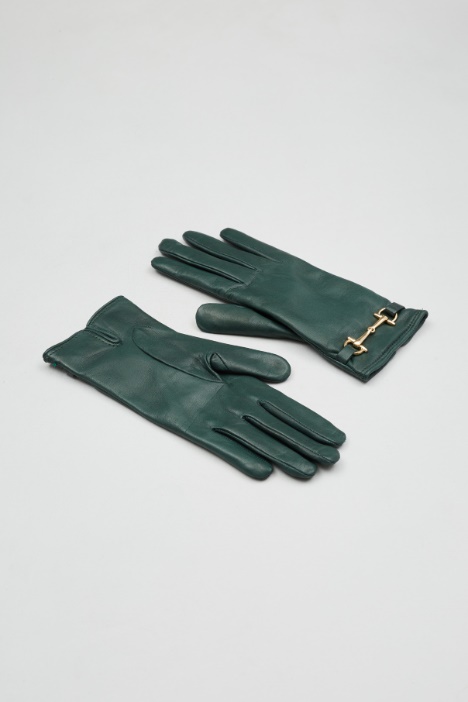 Gloves with clamp Intrend