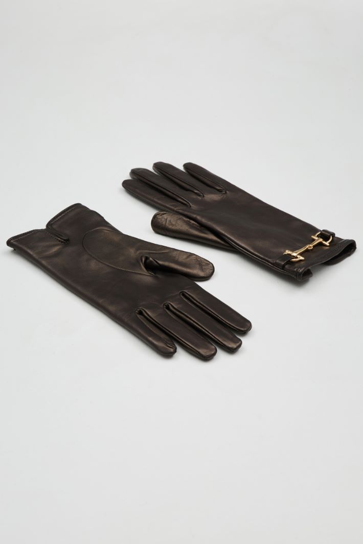 Gloves with clamp Intrend