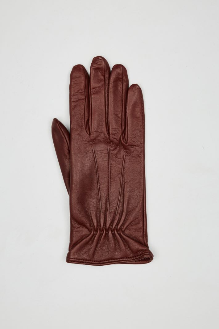 Gloves with gathered detail Intrend - 2