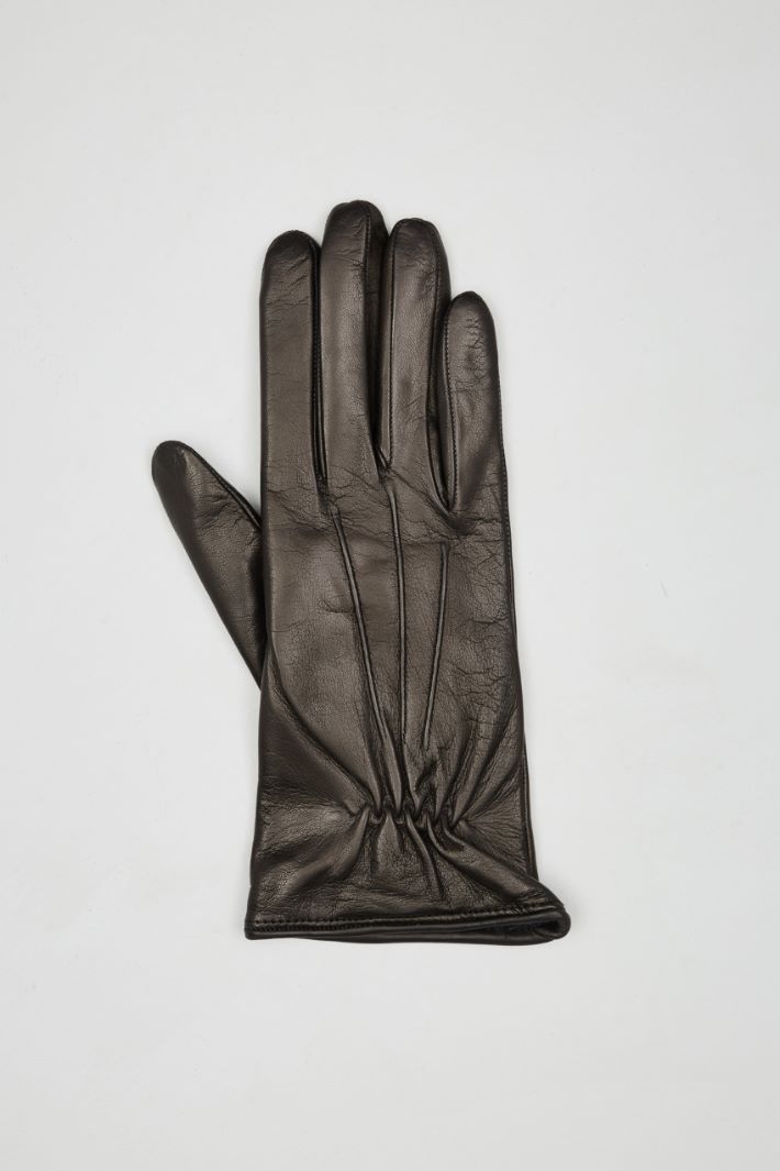 Gloves with gathered detail Intrend - 2