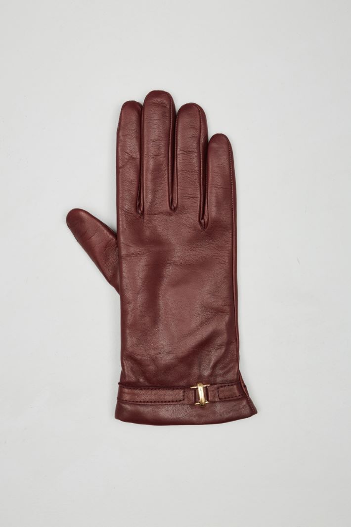 Gloves with metal detail Intrend - 2