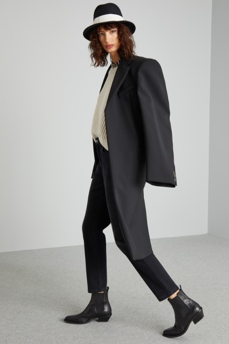 Fedora con nastro a fiocco