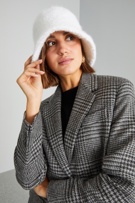 Gorro de mezcla de angora