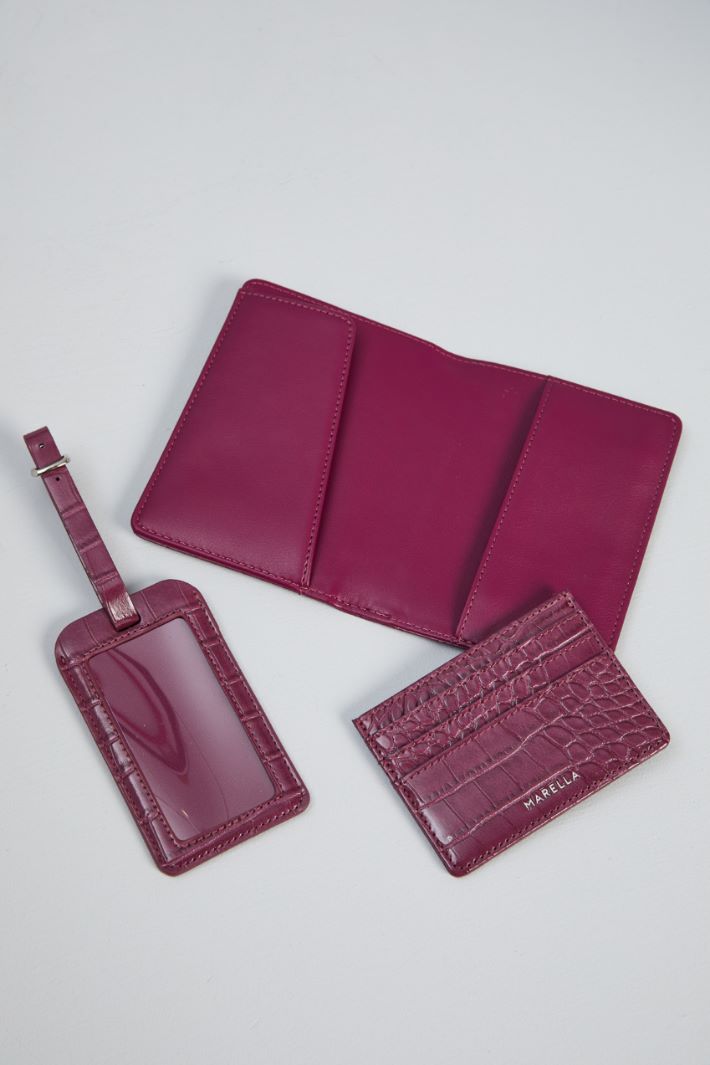 Crocodile print travel set Intrend - 2