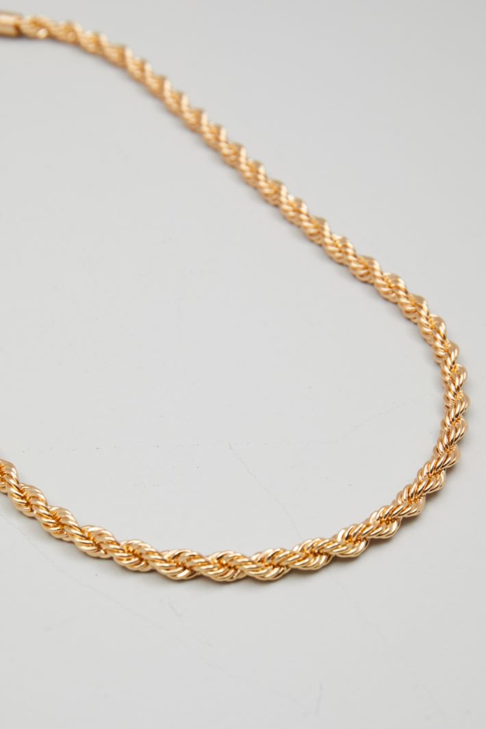 Thin torchon necklace Intrend - 2