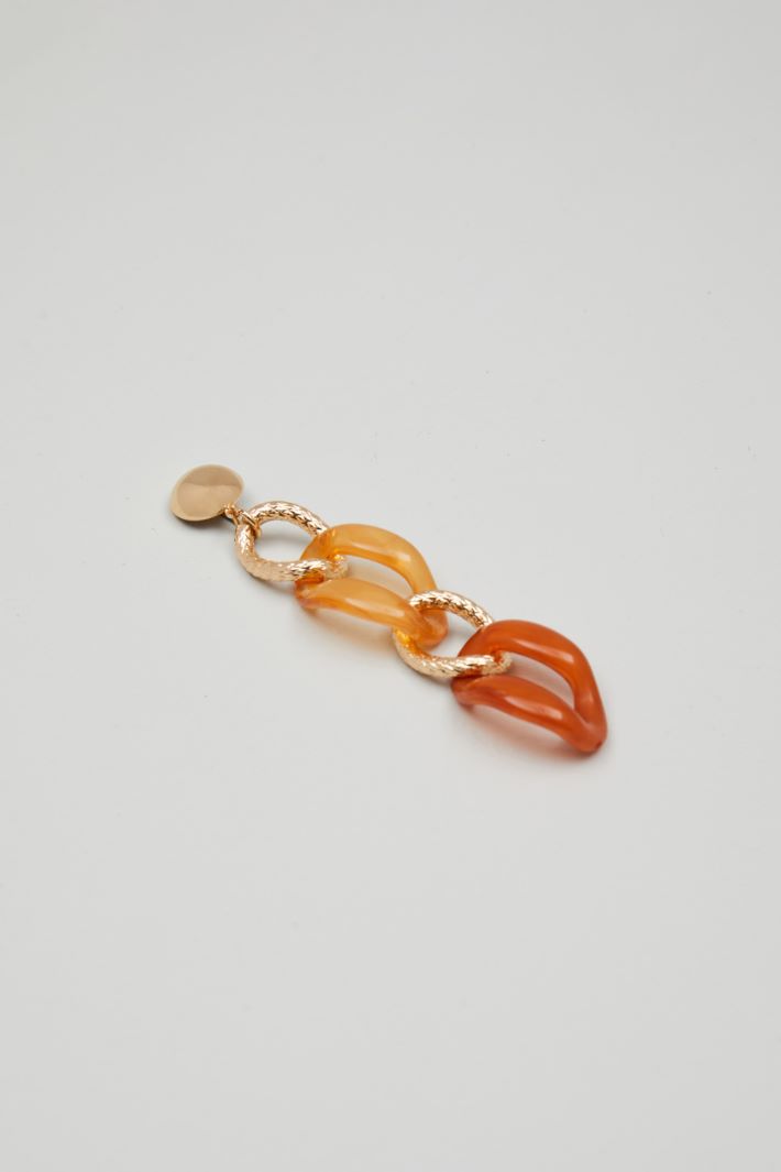 Chain drop earrings Intrend - 2