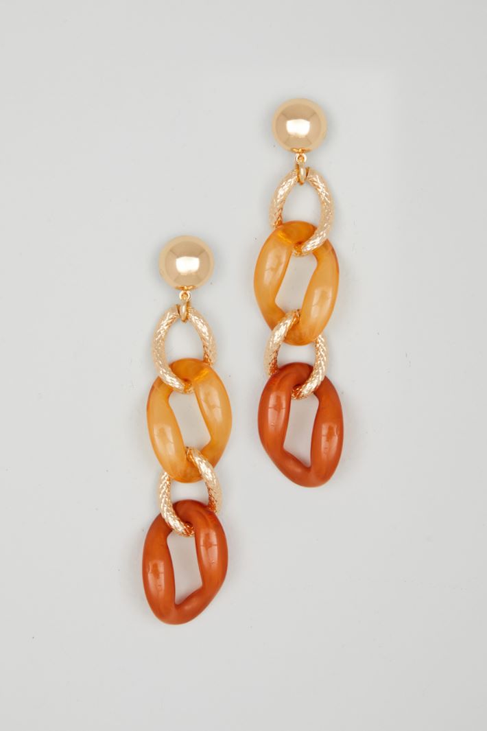 Chain drop earrings Intrend