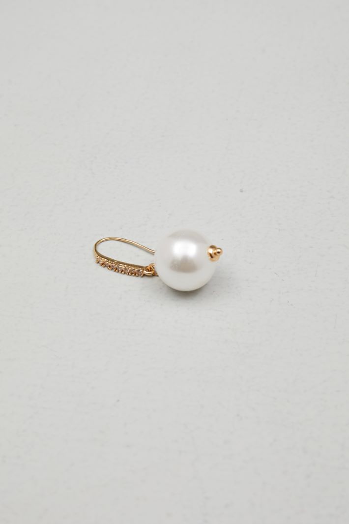 Pearl drop earrings Intrend - 2