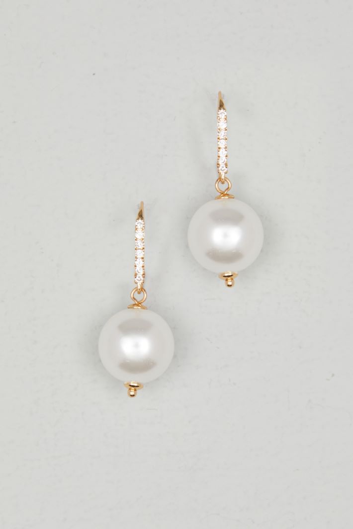 Pearl drop earrings Intrend