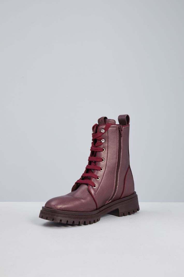 Combat boots with rubber inserts Intrend - 3