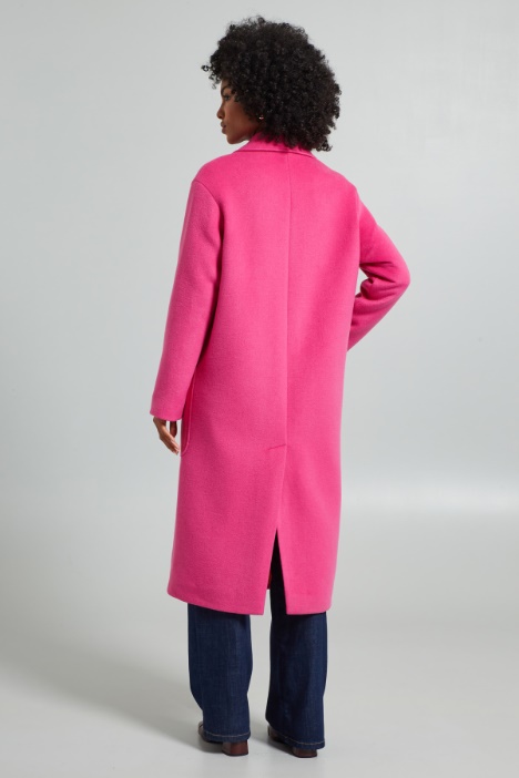 Cappotto lungo in drap