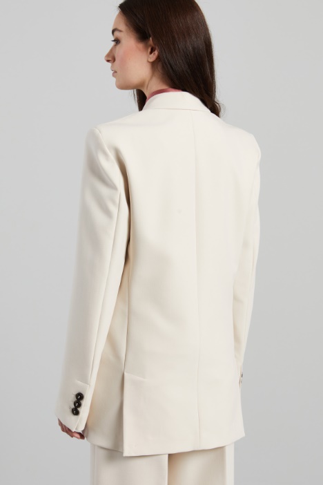 Blazer in tela di viscosa
