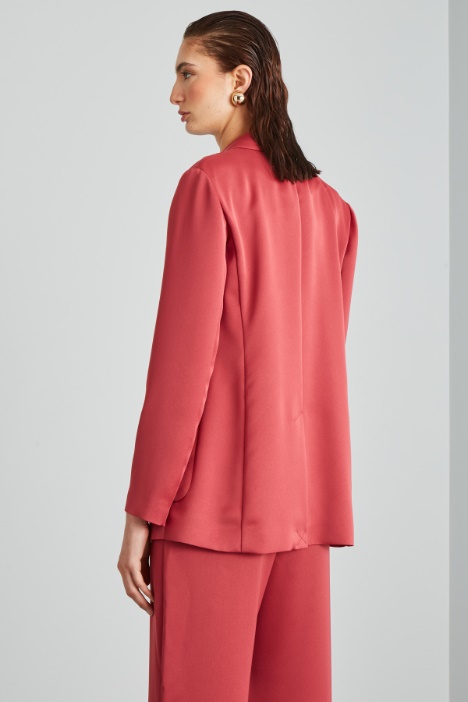 Blazer de envers satén