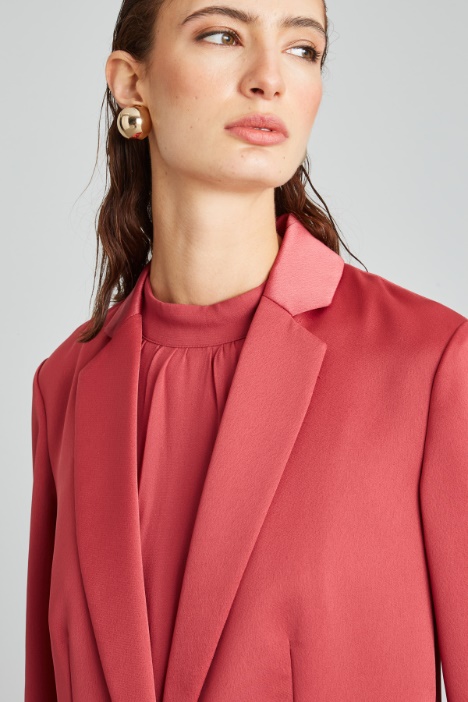 Blazer de envers satén