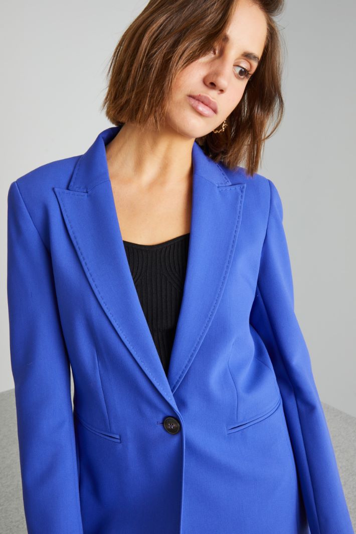 Blazer with semi-rigid shoulder pads Intrend - 4