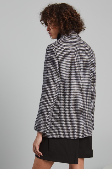 Doppiopetto in stuoia di lana