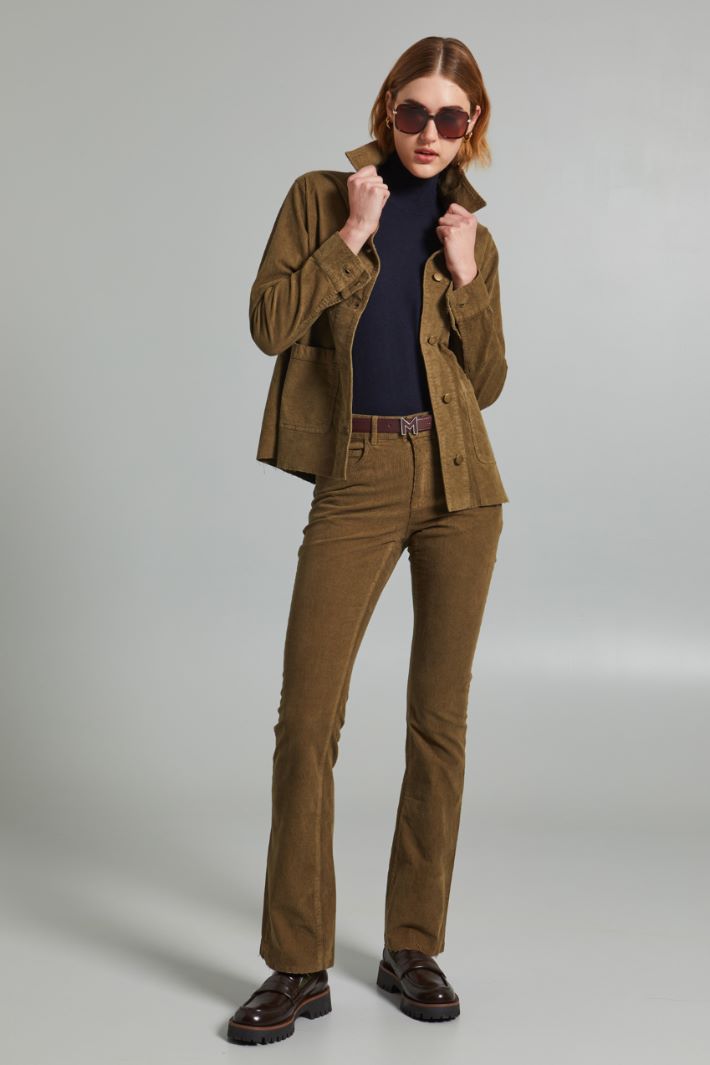 Khaki corduroy jacket womens hotsell