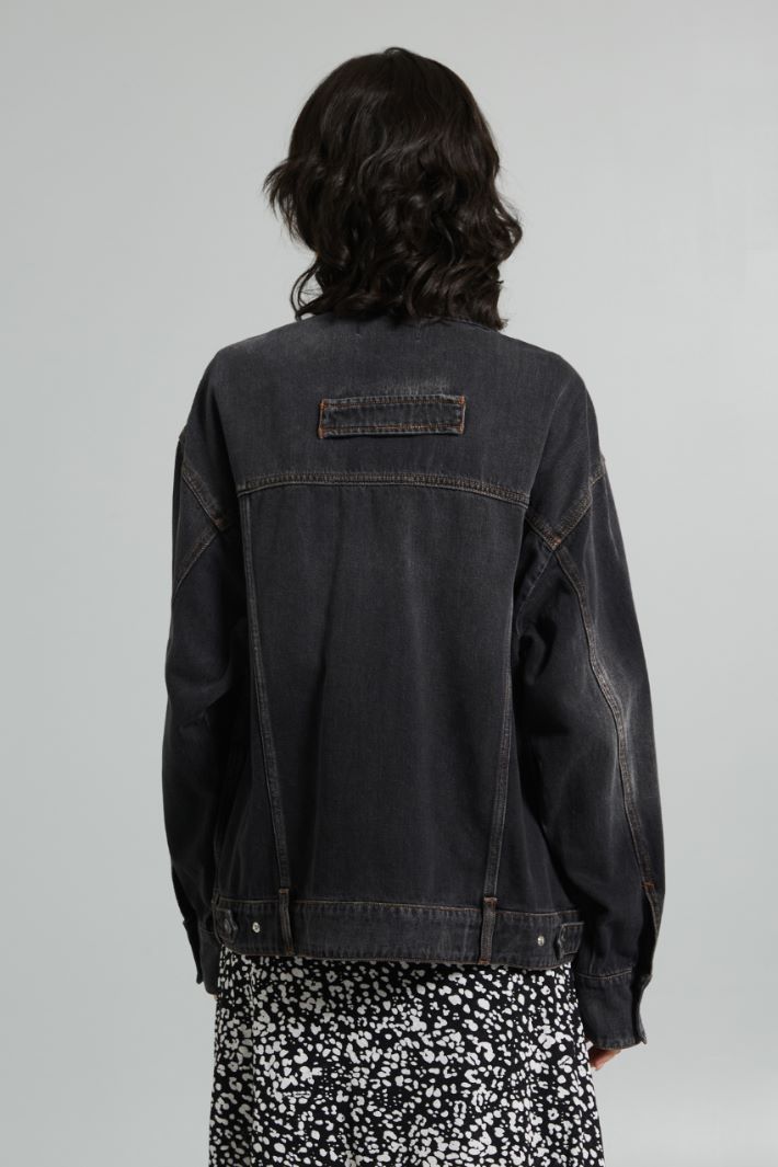 Oversized denim jacket Intrend - 2