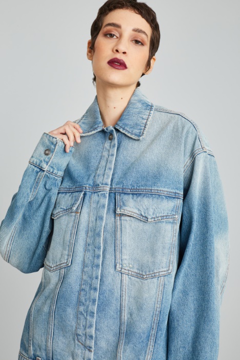 Oversized denim jacket Intrend