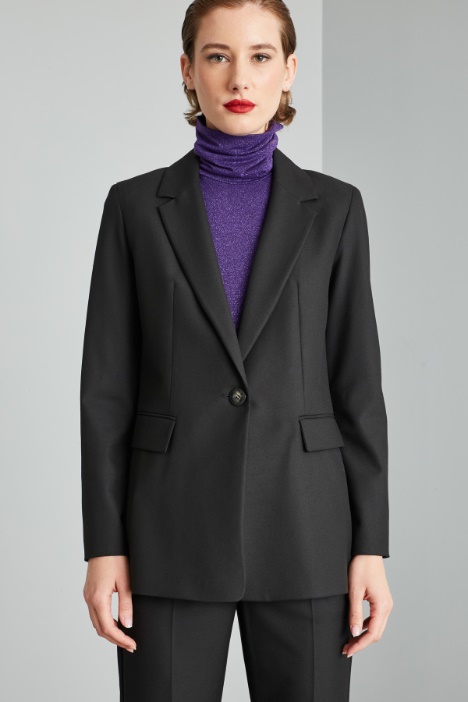 Blazer with single-button Intrend