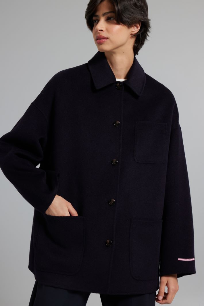 Coat with shirt collar Intrend - 3