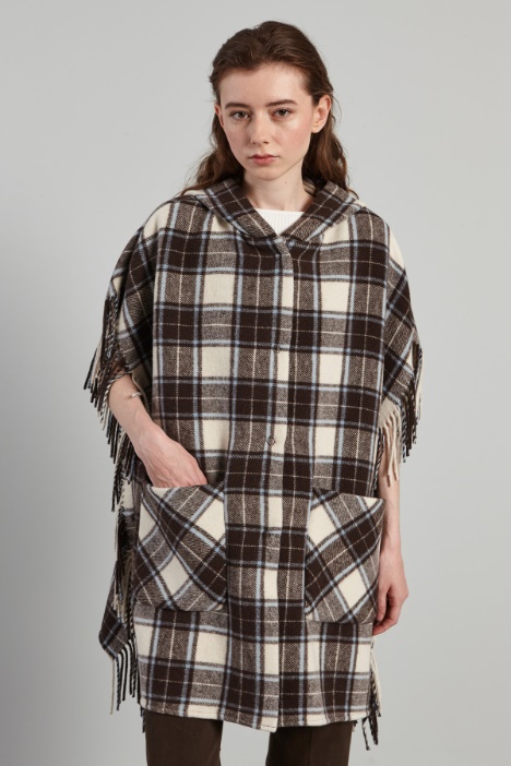 Hooded poncho Intrend