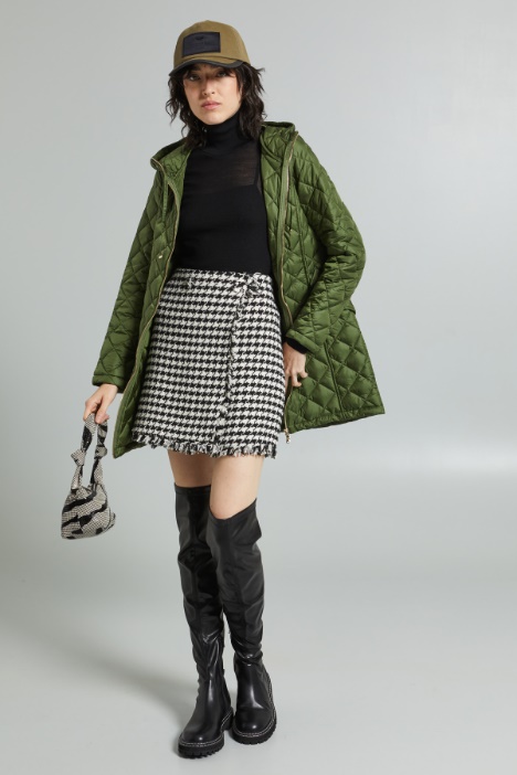 A-line tweed skirt Intrend