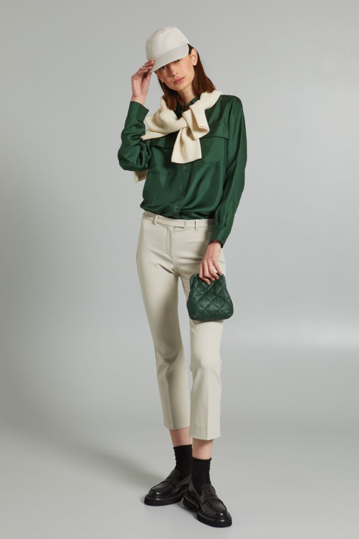 Silk-twill shirt Intrend