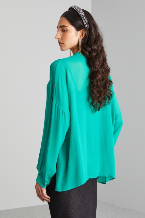 Camicia in georgette