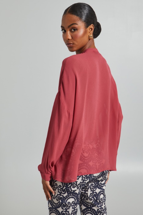 Camicia in georgette