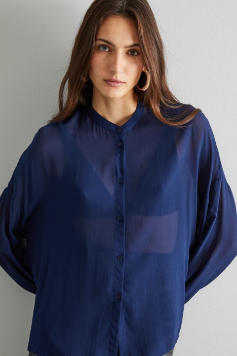Camicia in georgette