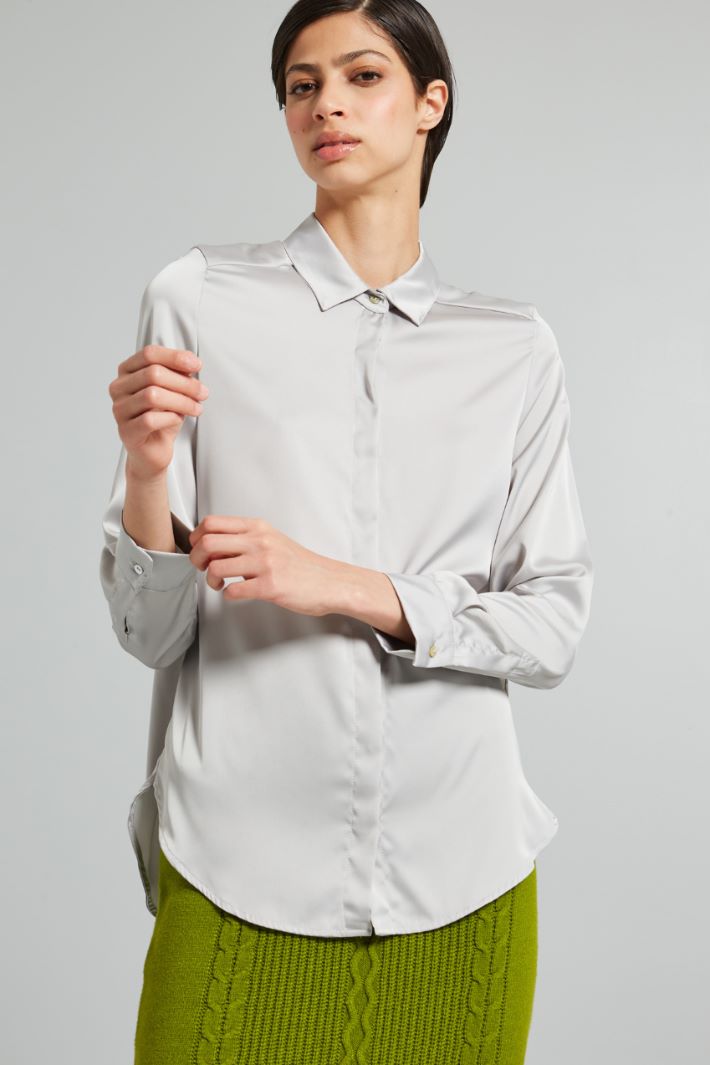 Satin shirt Intrend - 3