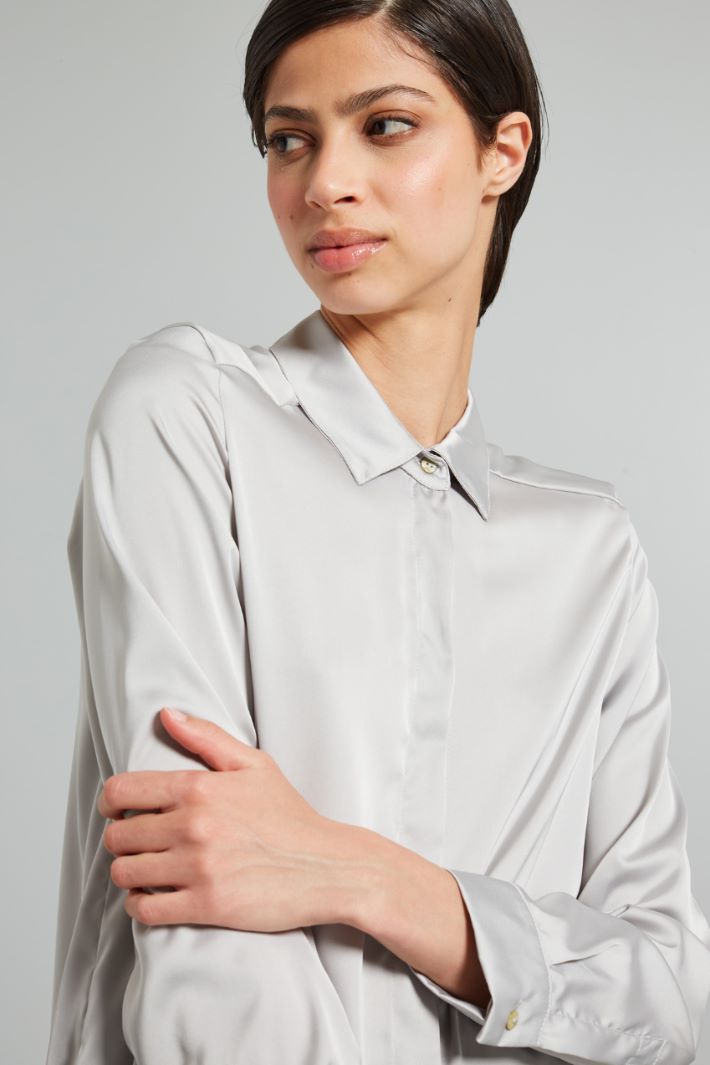 Satin shirt Intrend - 4