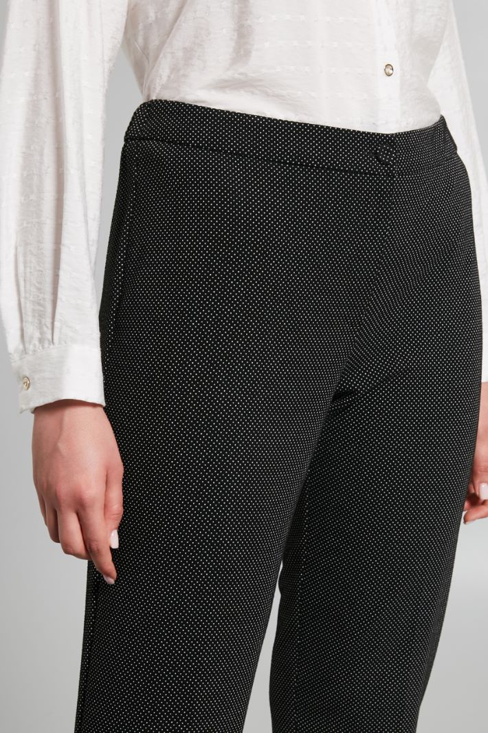 Jacquard trousers Intrend - 4