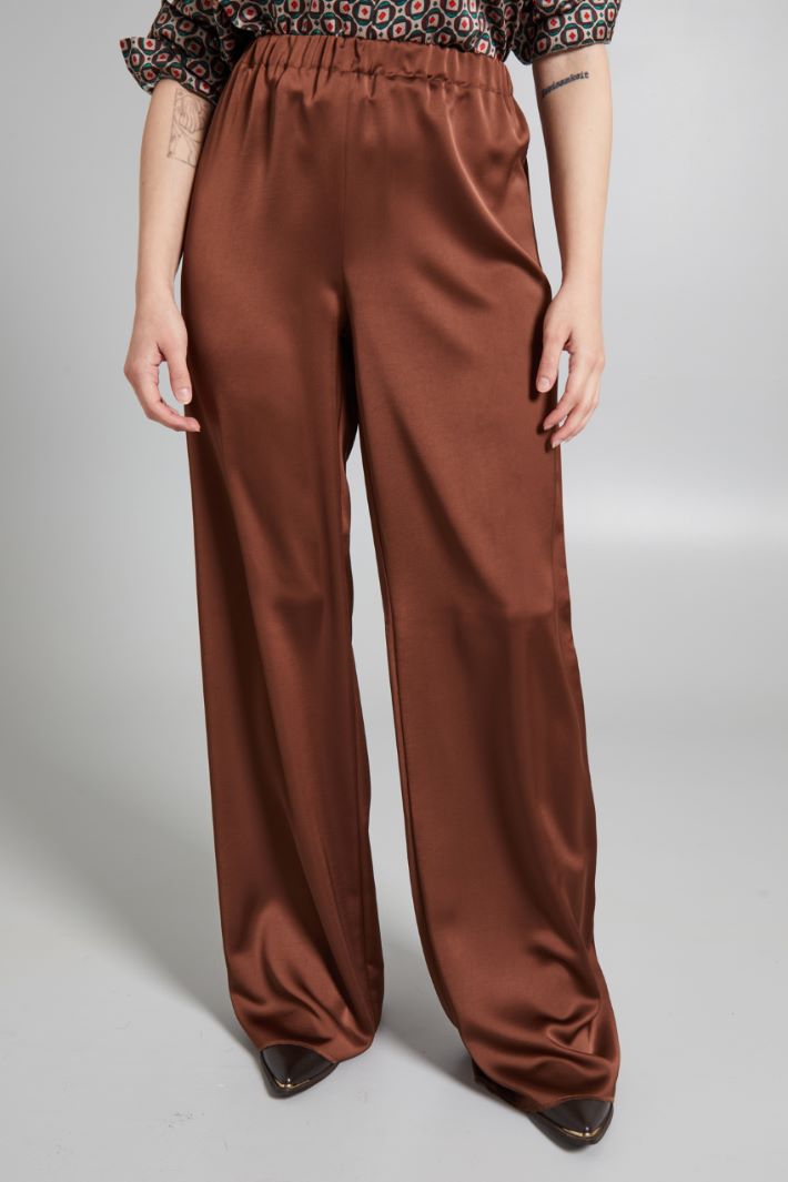 Trousers with elastic waist Intrend - 3