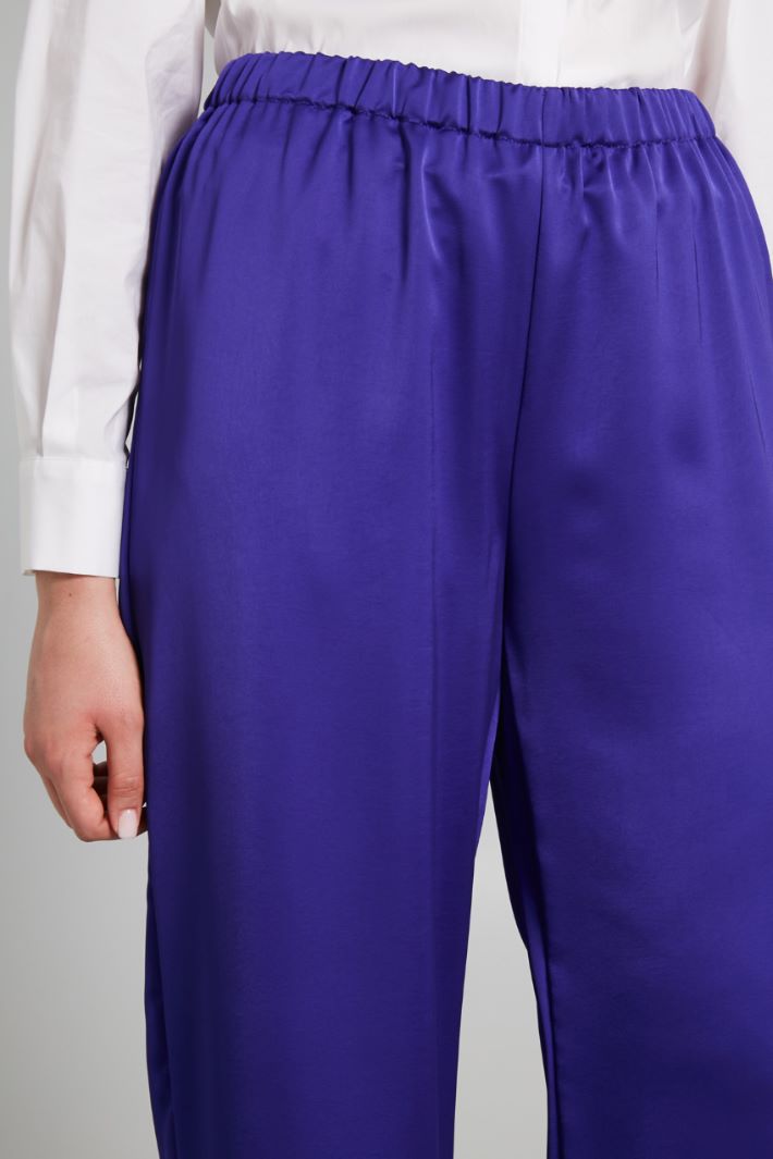 Trousers with elastic waist Intrend - 4