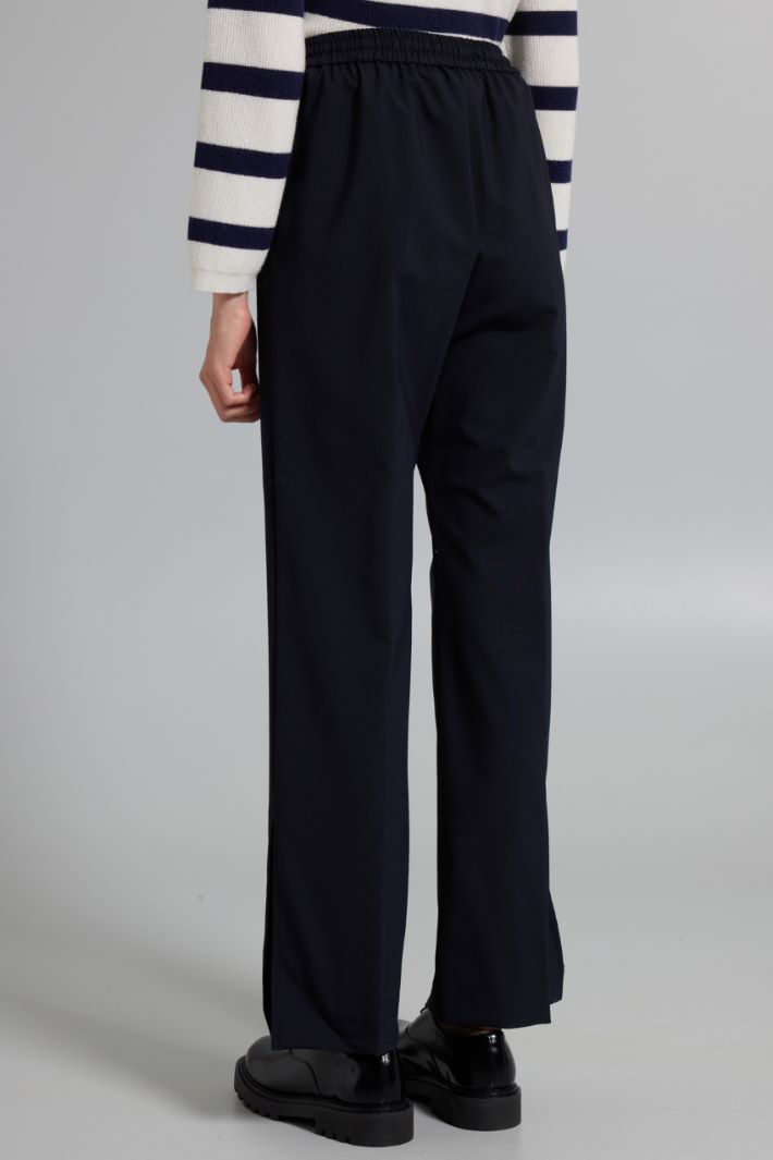 Slit-detailed trousers Intrend - 2