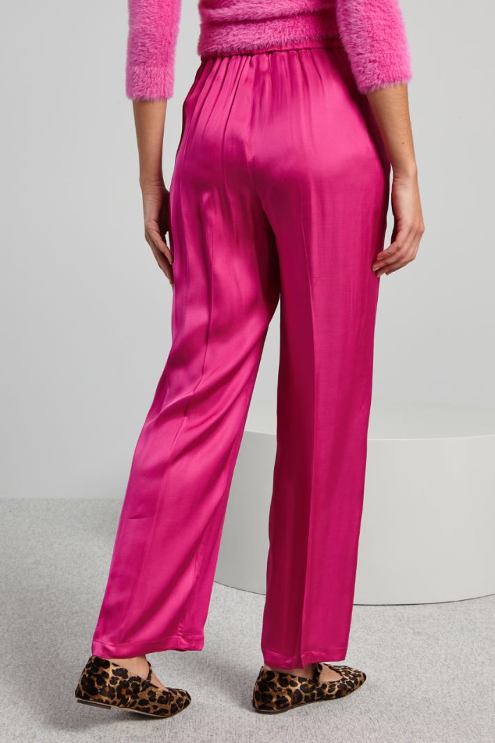 Trousers with elastic waist Intrend - 2