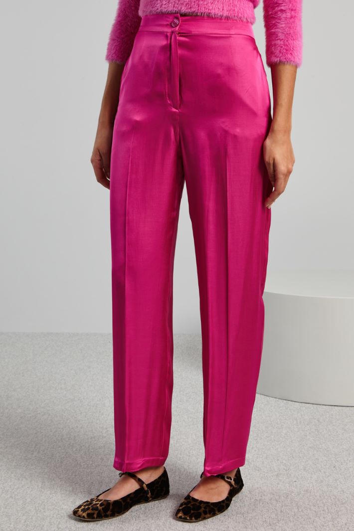 Trousers with elastic waist Intrend - 3