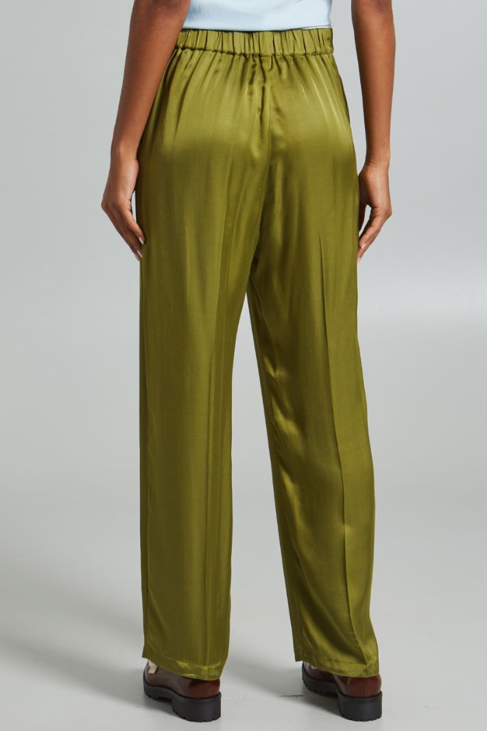 Trousers with elastic waist Intrend - 2