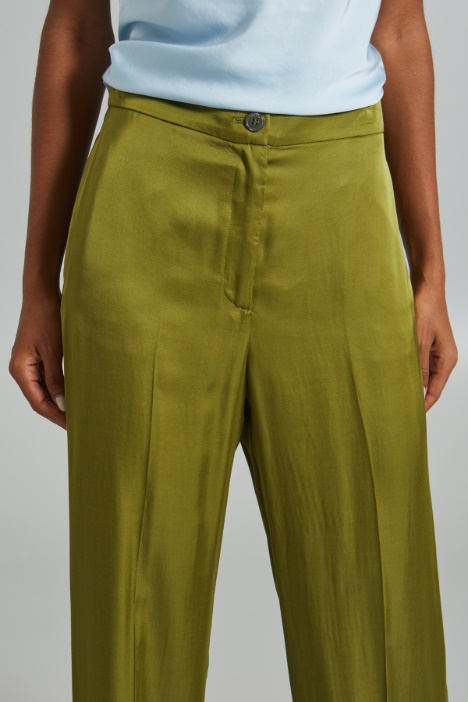 Pantaloni con elastico in vita