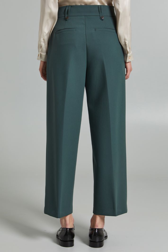 Viscose canvas trousers Intrend - 2