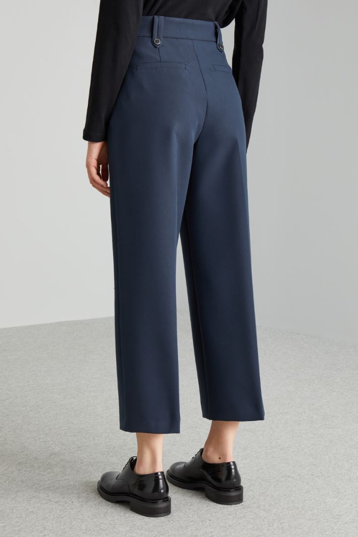 Viscose canvas trousers Intrend - 2