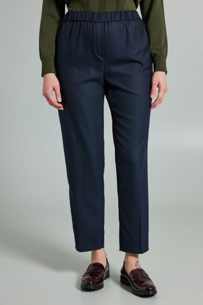 Gabardine trousers Intrend - 3