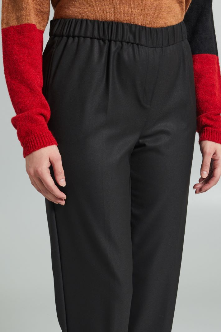 Gabardine trousers Intrend - 4