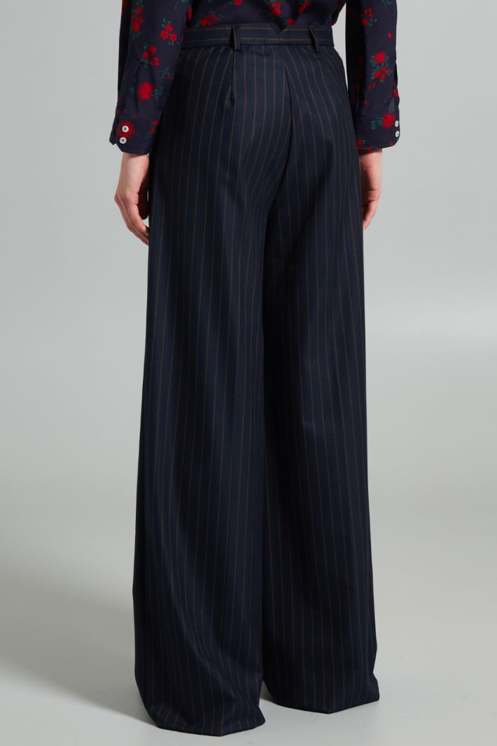 Wide-leg batavia trousers Intrend - 2