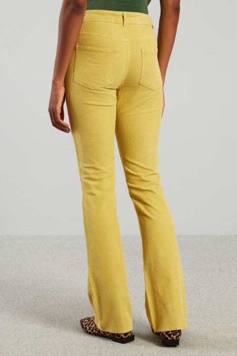 Pantaloni flare in velluto Intrend - 2