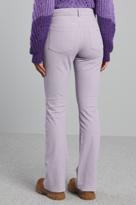 Pantaloni flare in velluto Intrend - 2