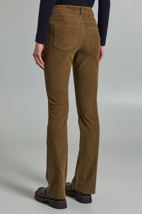Pantaloni flare in velluto Intrend - 2